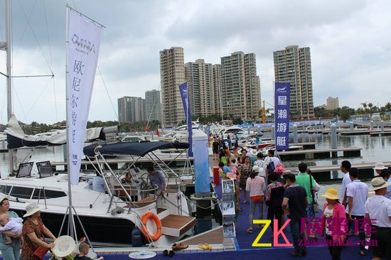 雅居乐海南清水湾第二届国际游艇博览会盛大开幕