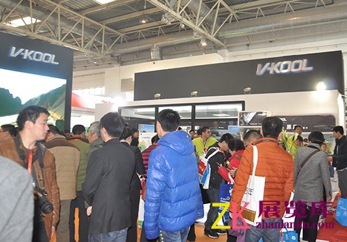 参展企业模特秀