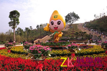 第五届广西园林园艺博览会吉祥物&ldquo;果娃&rdquo;造型