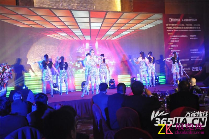 2014中国中部厨具博览会颁奖盛典现场小提琴表演