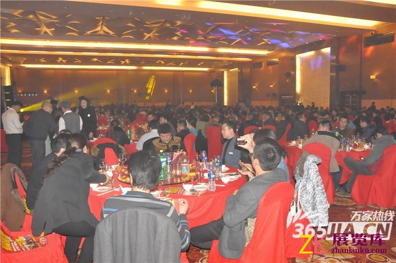 2014中国中部厨具博览会颁奖盛典现场热闹