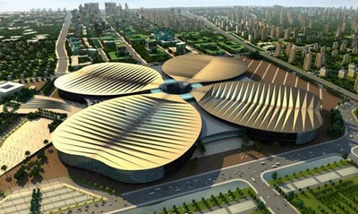 上海虹桥国家会展中心一期月底完工