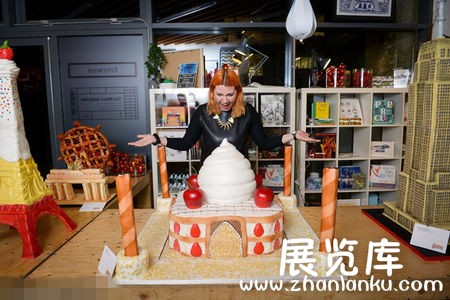 英国蛋糕日举行　“糕点天堂”展览馋死小伙伴