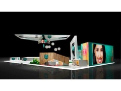 Infocomm 2018美国视听展台设计搭建,展位特装设计 Infocomm 2018美国视听展台设计搭建,展位特装设计