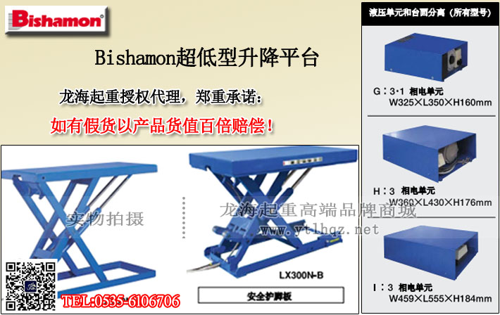 bishamon超低型升降平台大图