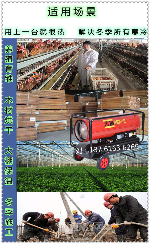 永备热风机适用场景(2)